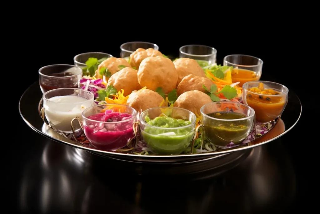 Authentic pani puri golgappa in Brampton at Chatori Gali