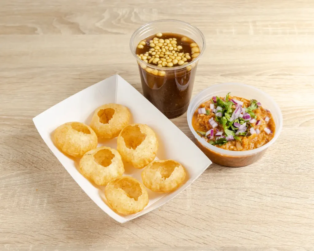 Authentic pani puri golgappa in Brampton at Chatori Gali