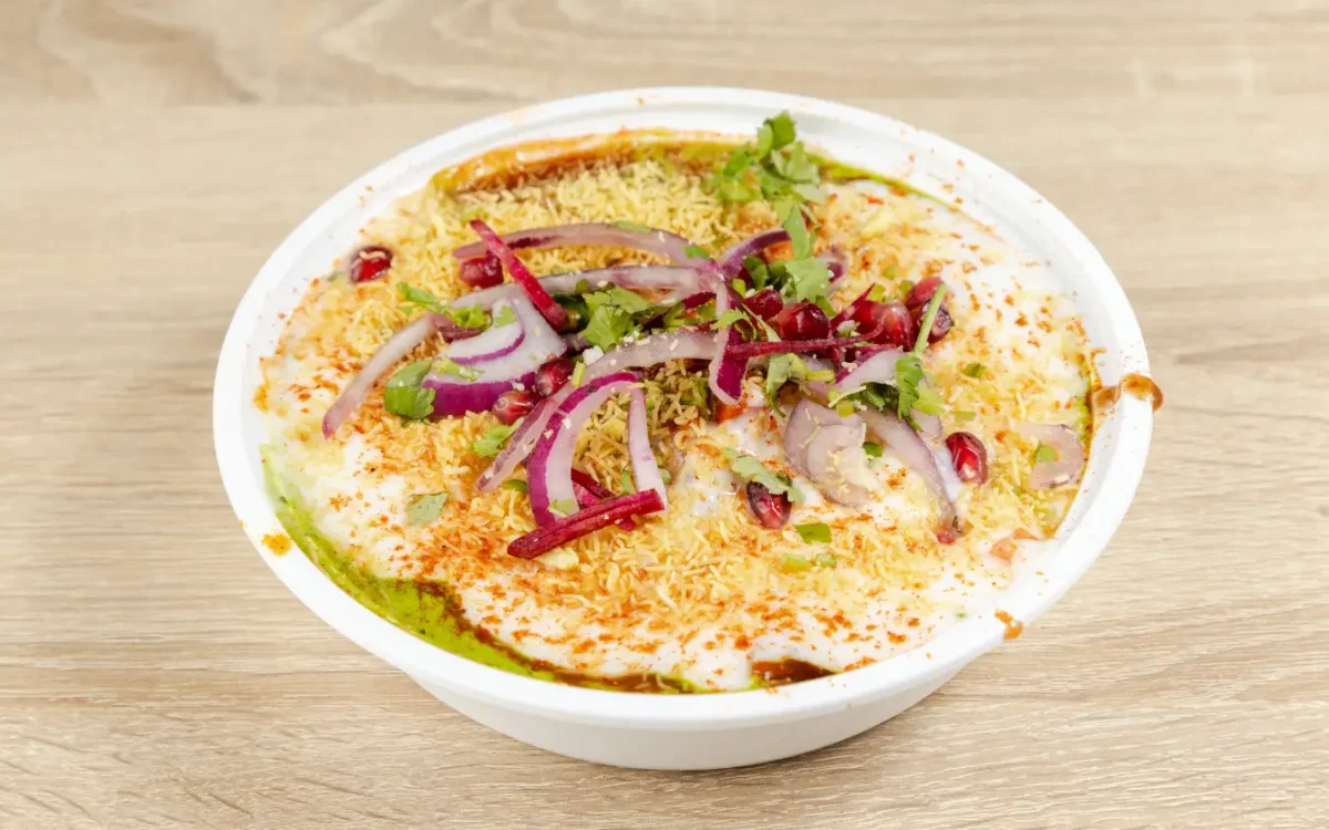 Authentic Aloo Tikki Chaat in Brampton at Chatori Gali.