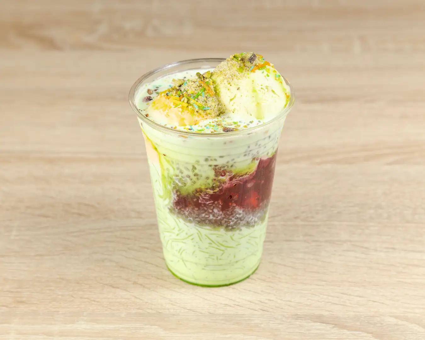 kesar falooda served at chatorigali brampton